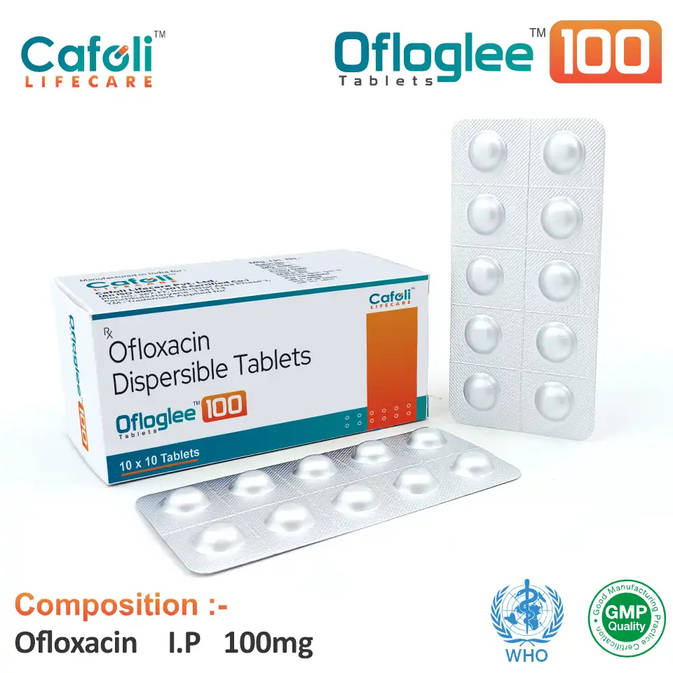 Ofloglee 100mg Tablet for PCD Pharma Franchise